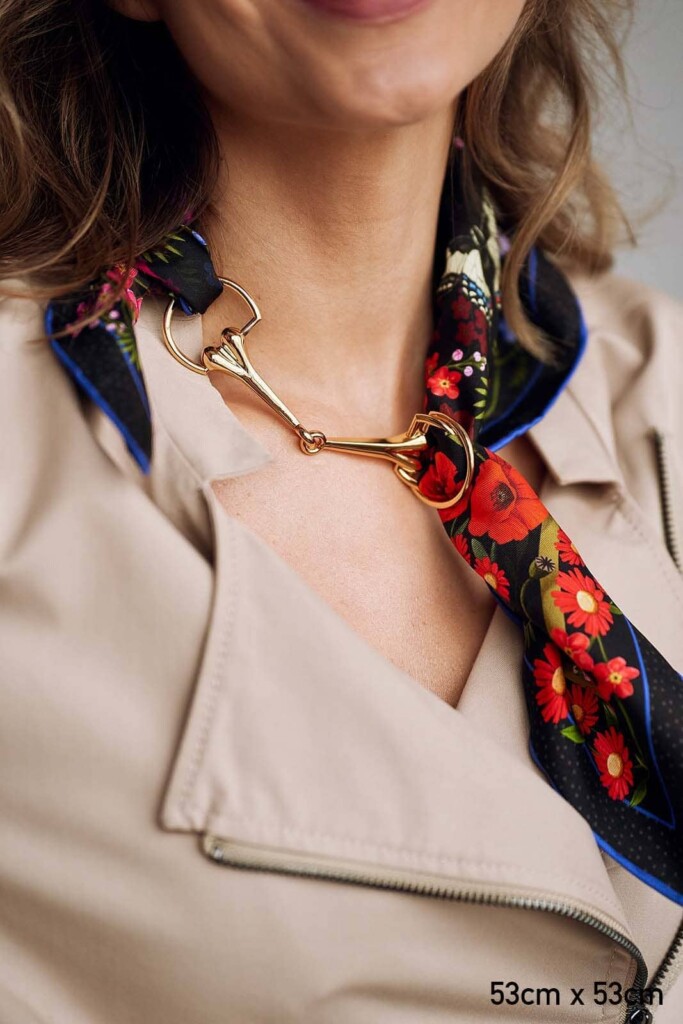 gawroszka rozłąka jedwabna apaszka Spadiora