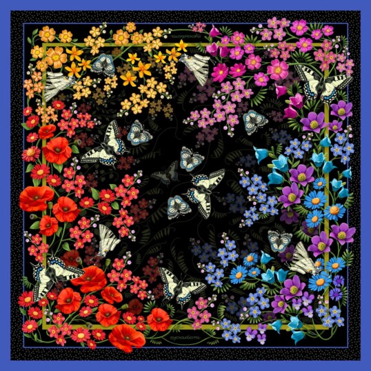 jedwabna apaszka rozłąka Spadiora