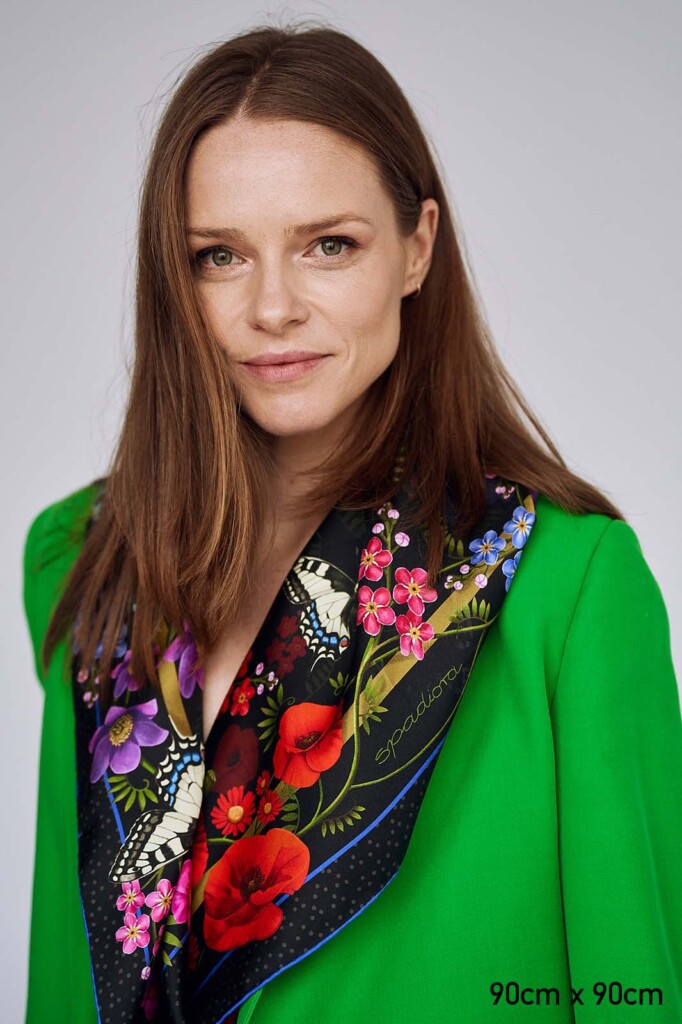 rozłąka jedwabna apaszka Spadiora