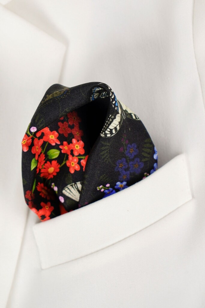 jedwabna poszetka rozłąka Spadiora