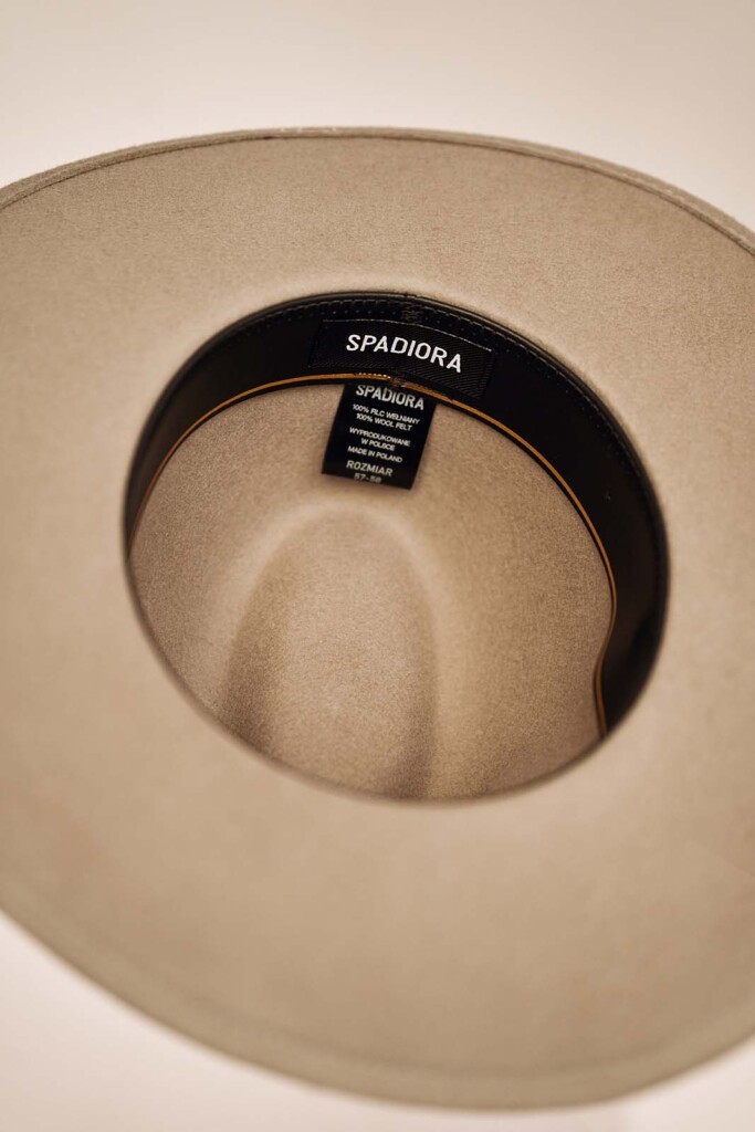 vakero kapelusz szary damski Spadiora