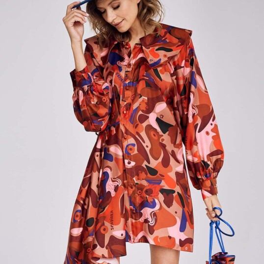 kapelusz damski nulo kobaltowy Spadiora