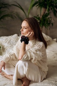 zestaw jedwabnych gumek garo strata Spadiora