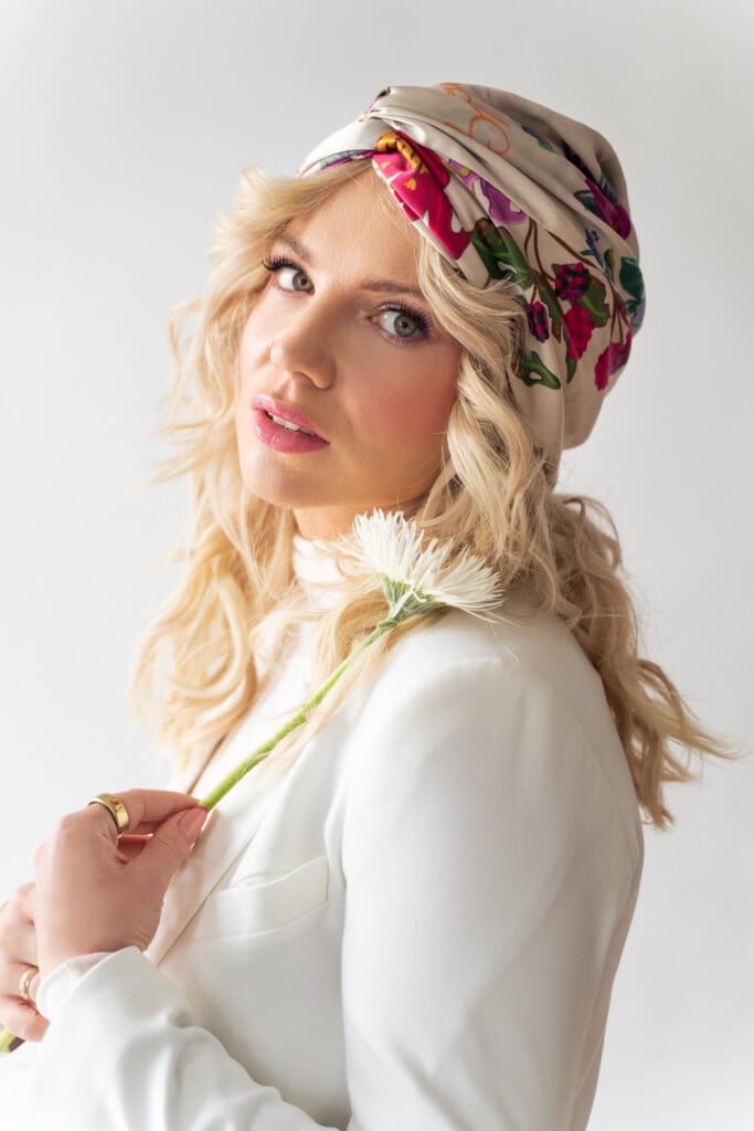 dojrzałość turban jedwabny premium Spadiora