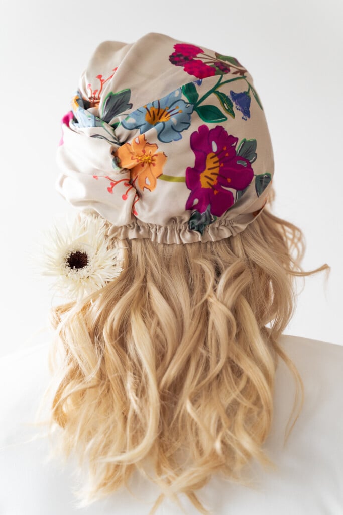 premium dojrzałość jedwabny turban spadiora