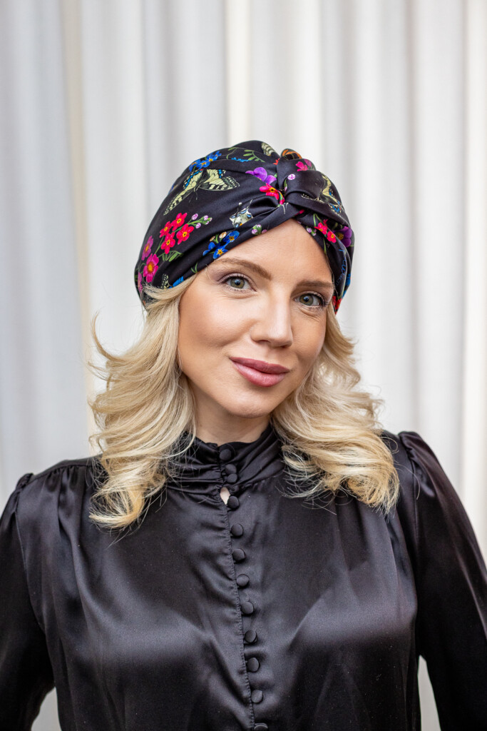 turban jedwabny premium rozłąka Spadiora