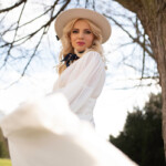 apaszka dwustronna Konik Mazurski granat Spadiora