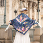 dwustronna granat spadiora apaszka mazurski Konik