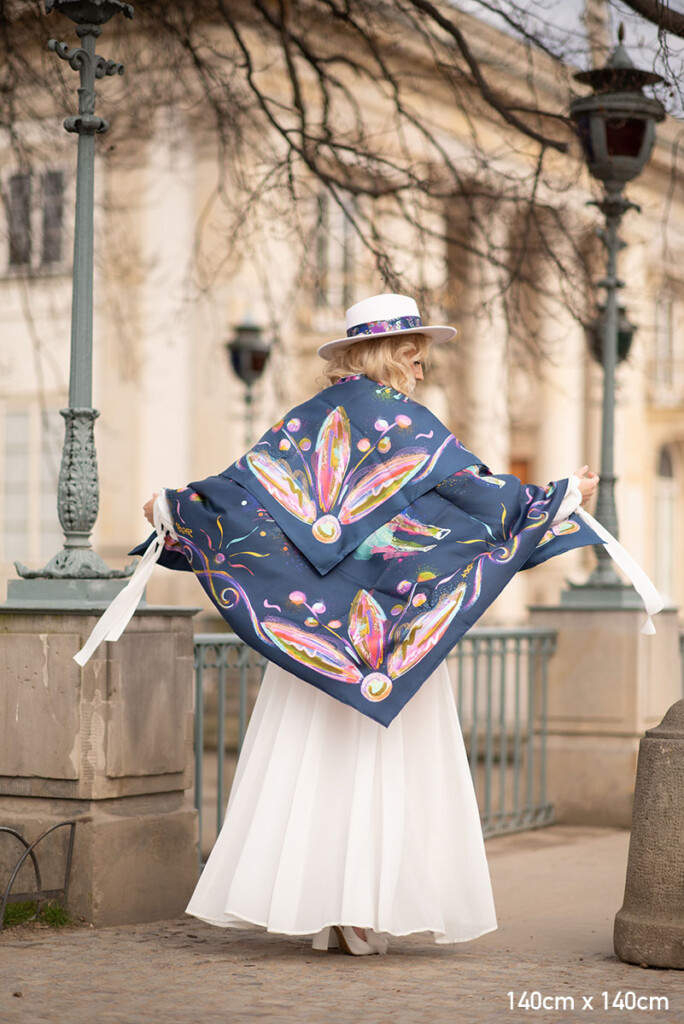 dwustronna granat spadiora apaszka mazurski Konik