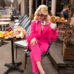 Spadiora jedwabna apaszka mazurski Konik