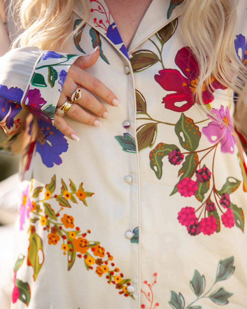 dojrzalosc spadiora revo jedwabna pizama zestaw z dlugimi spodniami