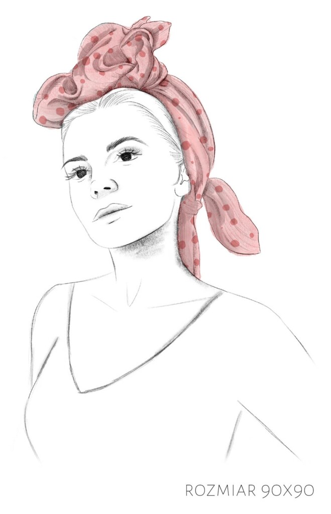 jak wiazac apaszke na glowie srednia spadiora