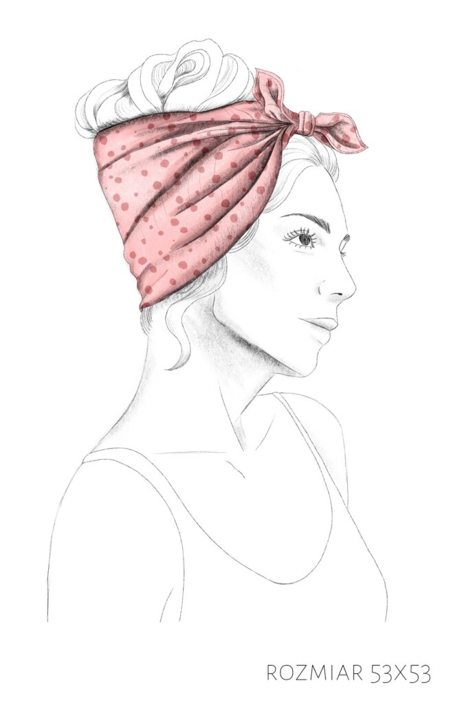 jak wizac apaszke na mala spadiora glowie