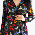 pizama jedwabna revo rozlaka zestaw z dlugimi spodniami spadiora