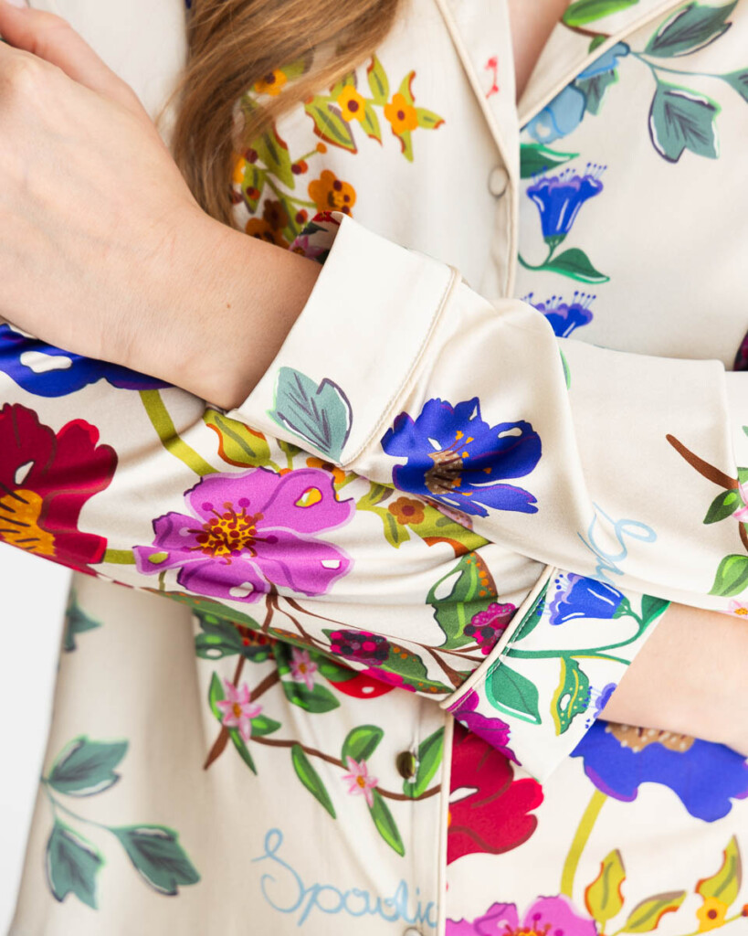 dojrzalosc zestaw z dlugimi spodniami jedwabna pizama spadiora revo