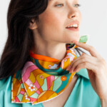 apaszka jedwabna dwustronna spadiora 10