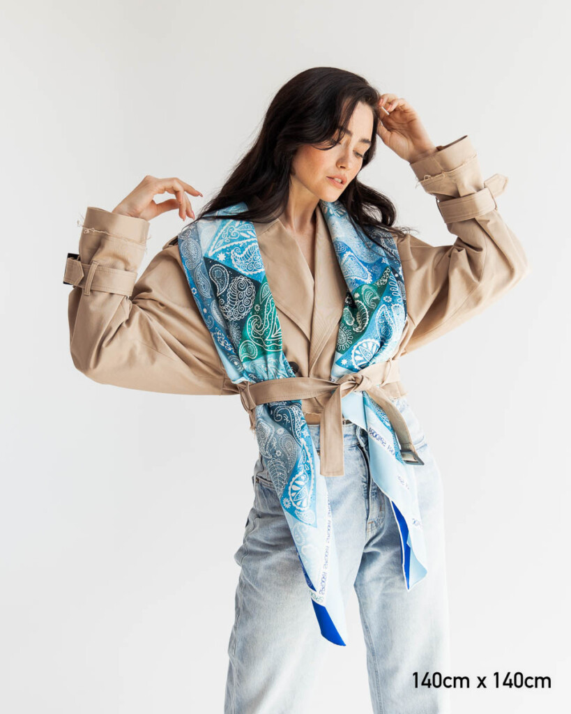 apaszka jedwabna dwustronna gora lodowa spadiora 1