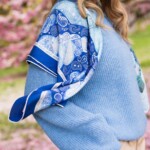 apaszka jedwabna dwustronna gora lodowa spadiora