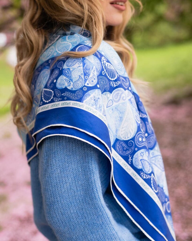 apaszka jedwabna dwustronna gora lodowa spadiora 7