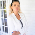 jedwabna opaska ornamo spadiora czarna do wlosow