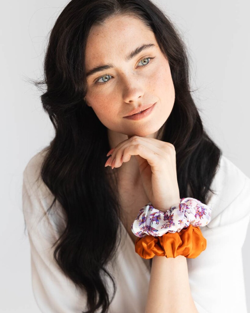 spadiora zestaw jedwabnych gumek igaro konik mazurski biel