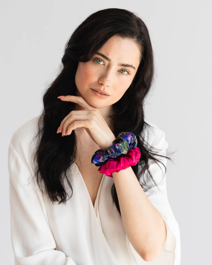 spadiora konik mazurski granat zestaw jedwabnych gumek