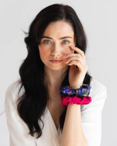 zestaw gumek jedwabnych spadiora konik granat mazurski