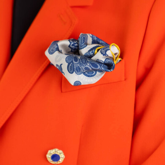 jedwabna poszetka duma spadiora