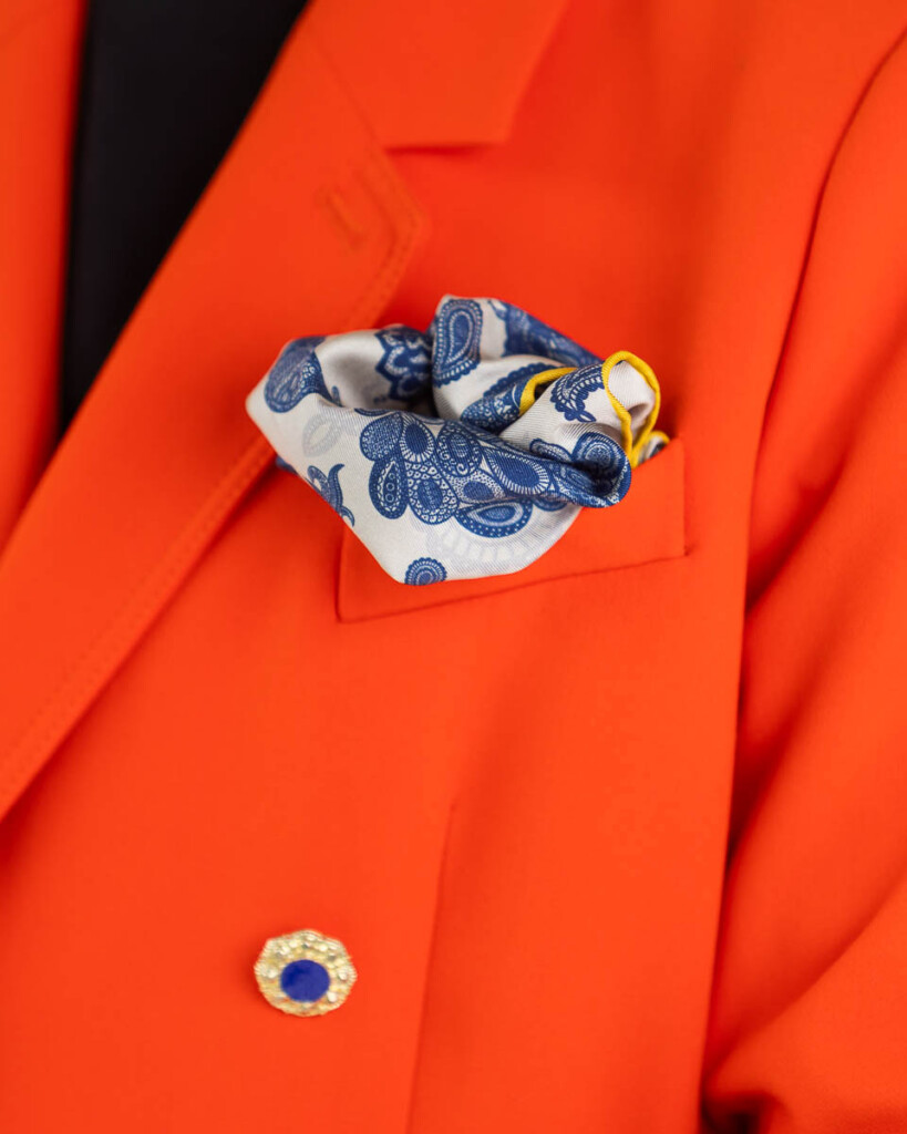 jedwabna poszetka duma spadiora