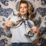 apaszka jedwabna dwustronna duma spadiora 10