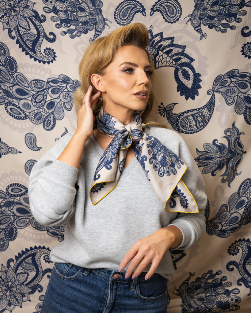 apaszka jedwabna dwustronna duma spadiora 11