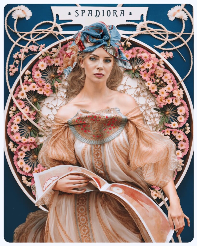 apaszka jedwabna ocean 2.0 spadioraalfons mucha f champenois imprimeur editeur