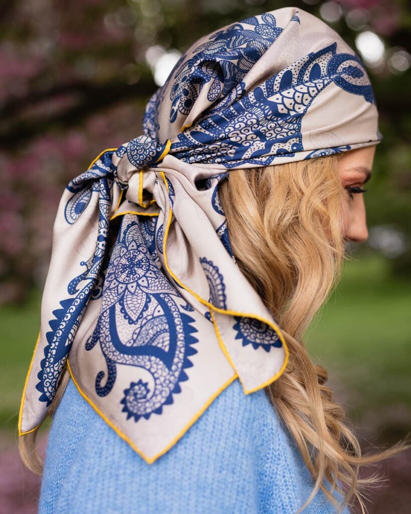 apaszka jedwabna dwustronna duma spadiora 12