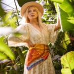 apaszka jedwabna dwustronna fauna spadiora