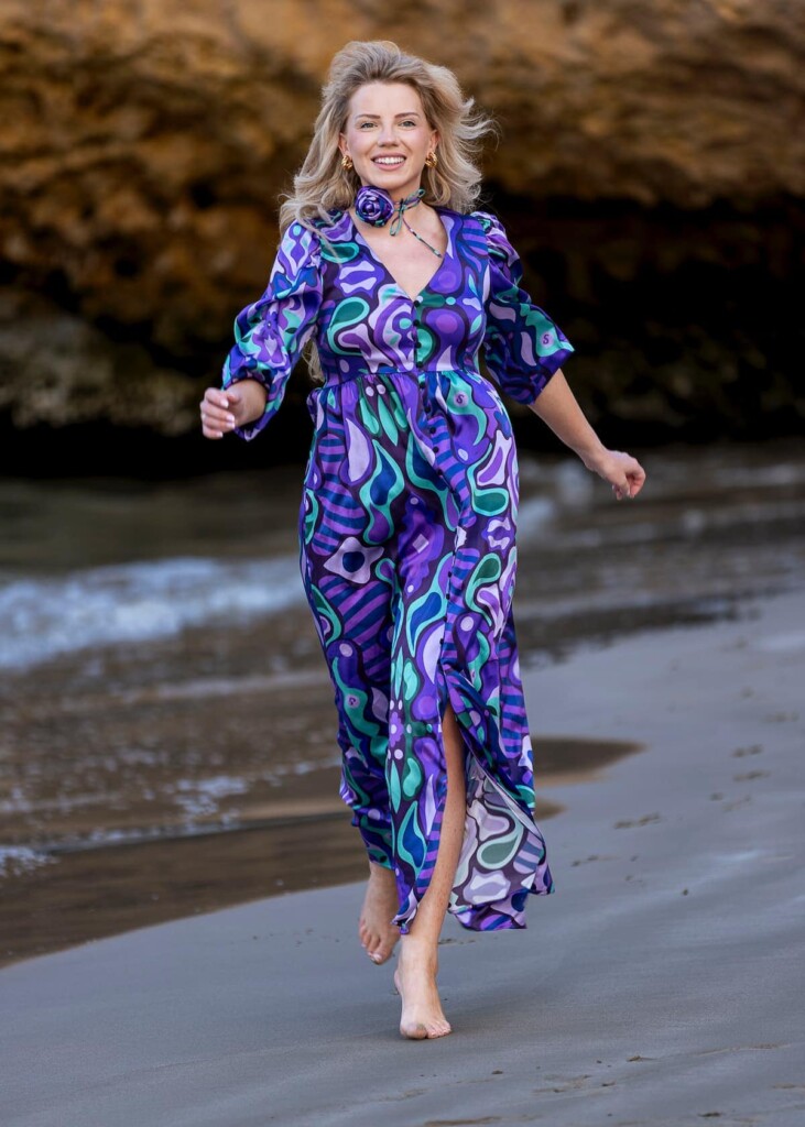 jedwabna roza kalejdoskop spadiora 2