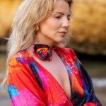 jedwabna roza pedzel spadiora 10