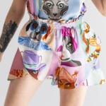 jedwabny top sereno jedwabne szorty fino koty spadiora 5