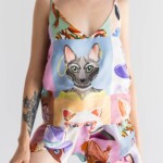 jedwabny top sereno jedwabne szorty fino koty spadiora 7