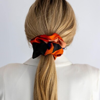 jedwabna gumka scrunchie zywioly spadiora 2