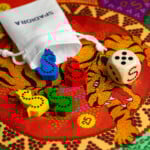 apaszka jedwabna dwustronna fauna spadiora 18