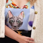 jedwabny top sereno jedwabne szorty fino koty spadiora 12