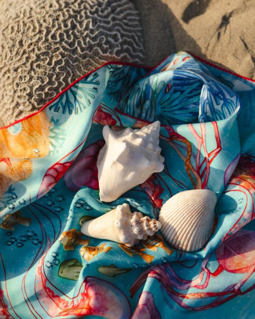 apaszka jedwabna ocean 2.0 spadiora 5