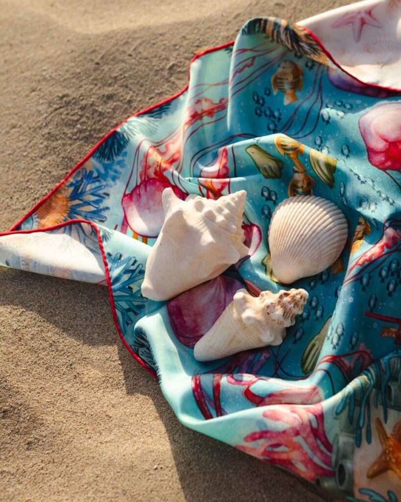 apaszka jedwabna ocean 2.0 spadiora 1