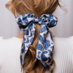 gumka scrunchie z szarfa duma spadiora 1