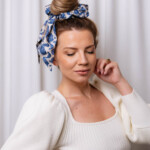 gumka scrunchie z szarfa duma spadiora 2