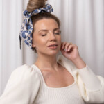 gumka scrunchie z szarfa duma spadiora 3