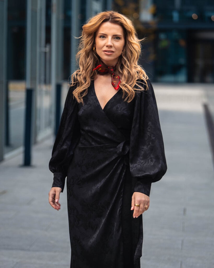 sukienka kopertowa carmo spadiora 10