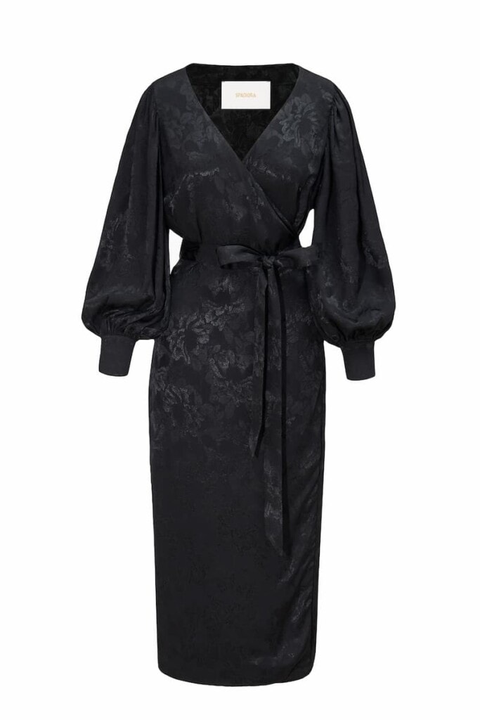 sukienka kopertowa carmo spadiora