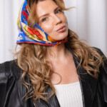 jedwabna apaszka dwustronna makatka spadiora 2