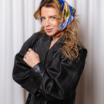 jedwabna apaszka dwustronna makatka spadiora 6